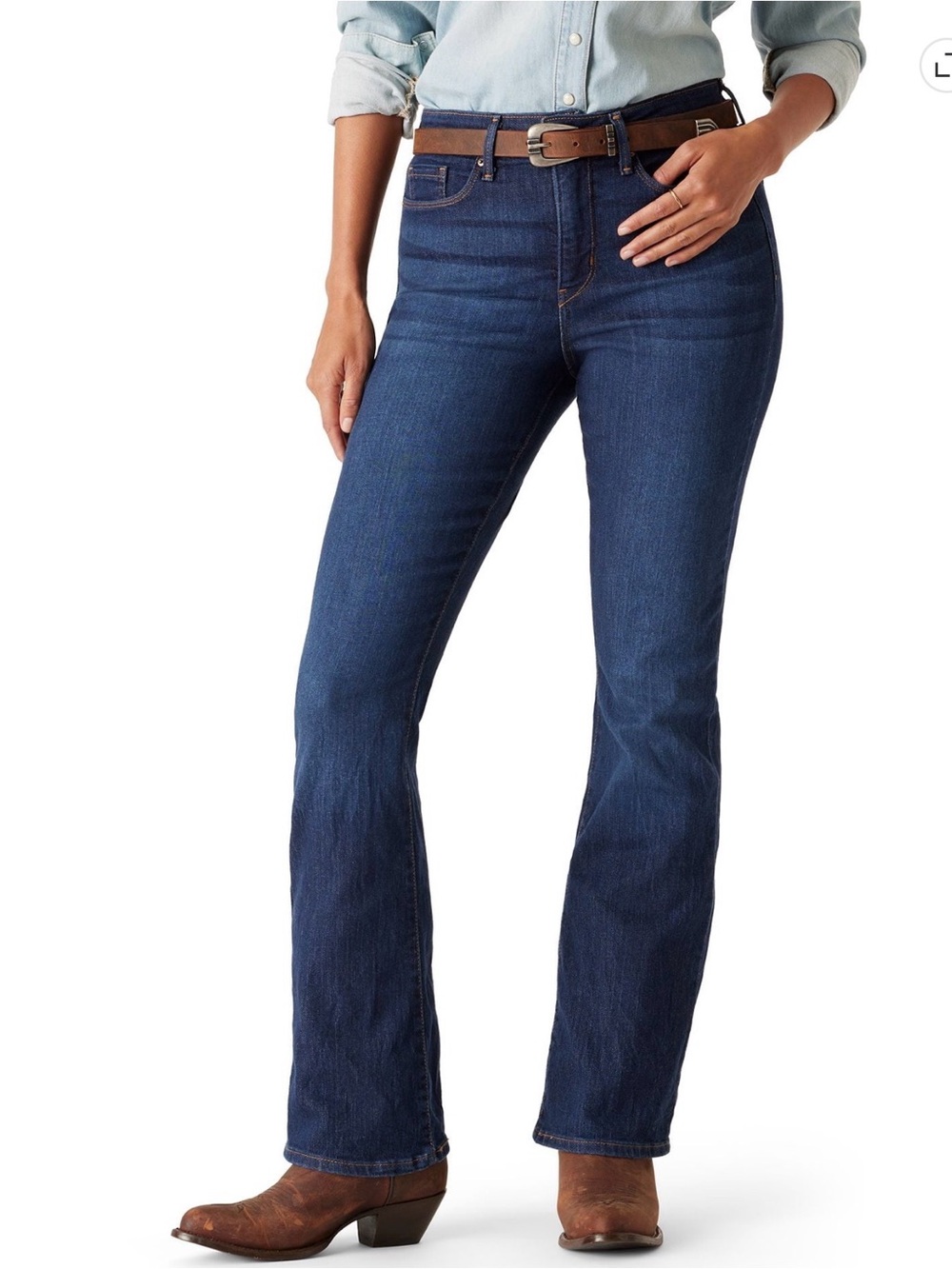 Levi's Women's Dark Blue Bootcut Jeans